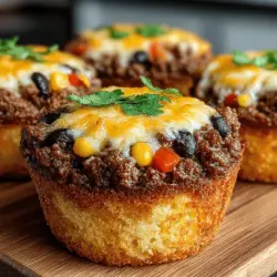 In the realm of comfort food, tacos hold a special place in many hearts. They are a beloved staple, celebrated for their bold flavors and customizable nature. However, if you’re looking to elevate your taco game, the Mini Taco Casserole Muffins offer a creative and convenient twist on this classic dish. These delightful bite-sized muffins combine all the savory goodness of traditional tacos into a portable, easy-to-eat format that’s perfect for any occasion.