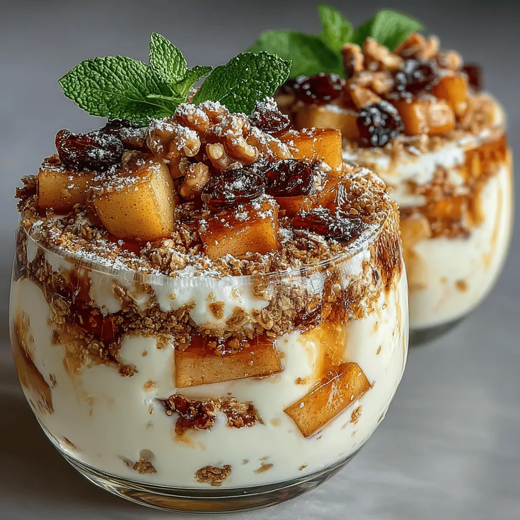 In the quest for a nutritious and satisfying breakfast, the Apple Yogurt Crunch Bowls stand out as a top contender. This delightful recipe combines the creamy richness of Greek yogurt, the crispness of fresh apples, and the satisfying crunch of granola, resulting in a dish that checks all the boxes for a healthy meal or snack. Whether you're rushing out the door in the morning or seeking a wholesome option for an afternoon pick-me-up, these bowls are quick to prepare and offer a delightful explosion of flavors and textures.