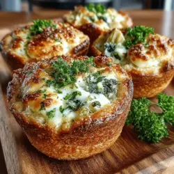 Spinach Artichoke Crescendo Cups are an innovative and delicious take on a beloved classic. These savory bites combine the rich, earthy flavors of spinach and artichokes with the light, flaky texture of crescent roll dough, creating a perfect harmony of taste and texture. Whether you're hosting a festive gathering, attending a potluck, or simply craving a satisfying snack, these Crescendo Cups are sure to impress.