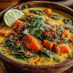 Sweet Potato Lentil Coconut Curry Recipe