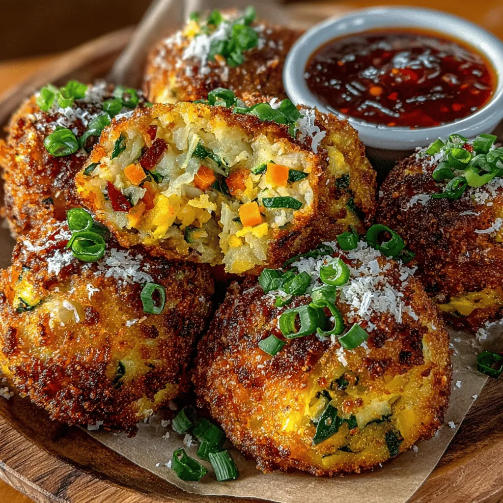 In recent years, there has been a noticeable shift in culinary trends, with home cooks and professional chefs alike embracing the art of transforming vegetables into creative and satisfying dishes. This trend has given rise to a plethora of innovative recipes that celebrate the natural flavors and textures of vegetables. Among these, Zucchini Fried Rice Balls have emerged as a popular choice, offering a delicious and healthy alternative to traditional fried snacks. These delightful bites not only satisfy the craving for something crispy and savory but also pack a nutritional punch, making them perfect for a variety of dietary preferences and occasions.