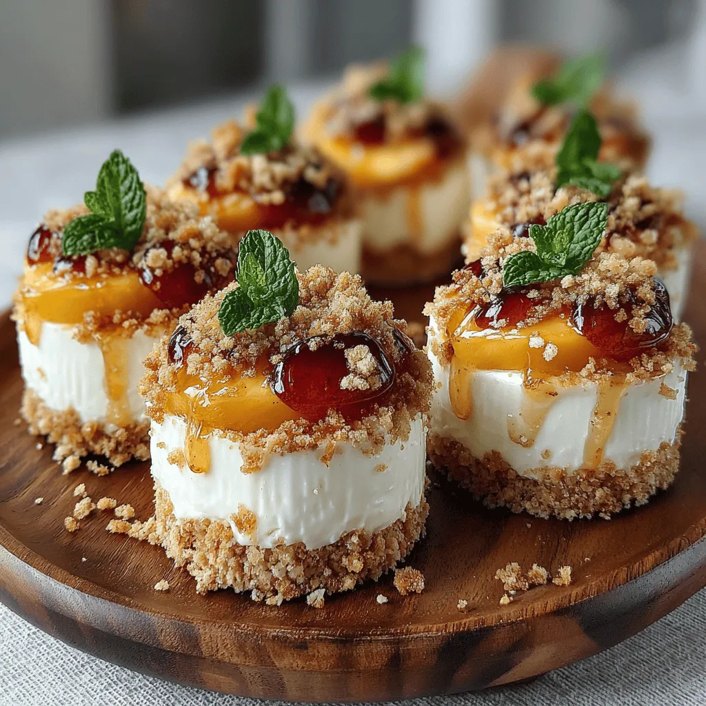As summer approaches, the allure of fresh fruit becomes irresistible, and nothing embodies the essence of this vibrant season quite like Peachy Cream Cheese Bites. This delightful recipe marries the juicy sweetness of fresh peaches with the rich creaminess of cream cheese, all set against a backdrop of crunchy graham crackers. Each bite offers a harmonious blend of flavors and textures that tantalize the taste buds, making it an ideal snack for warm-weather gatherings or a satisfying treat during leisurely afternoons.