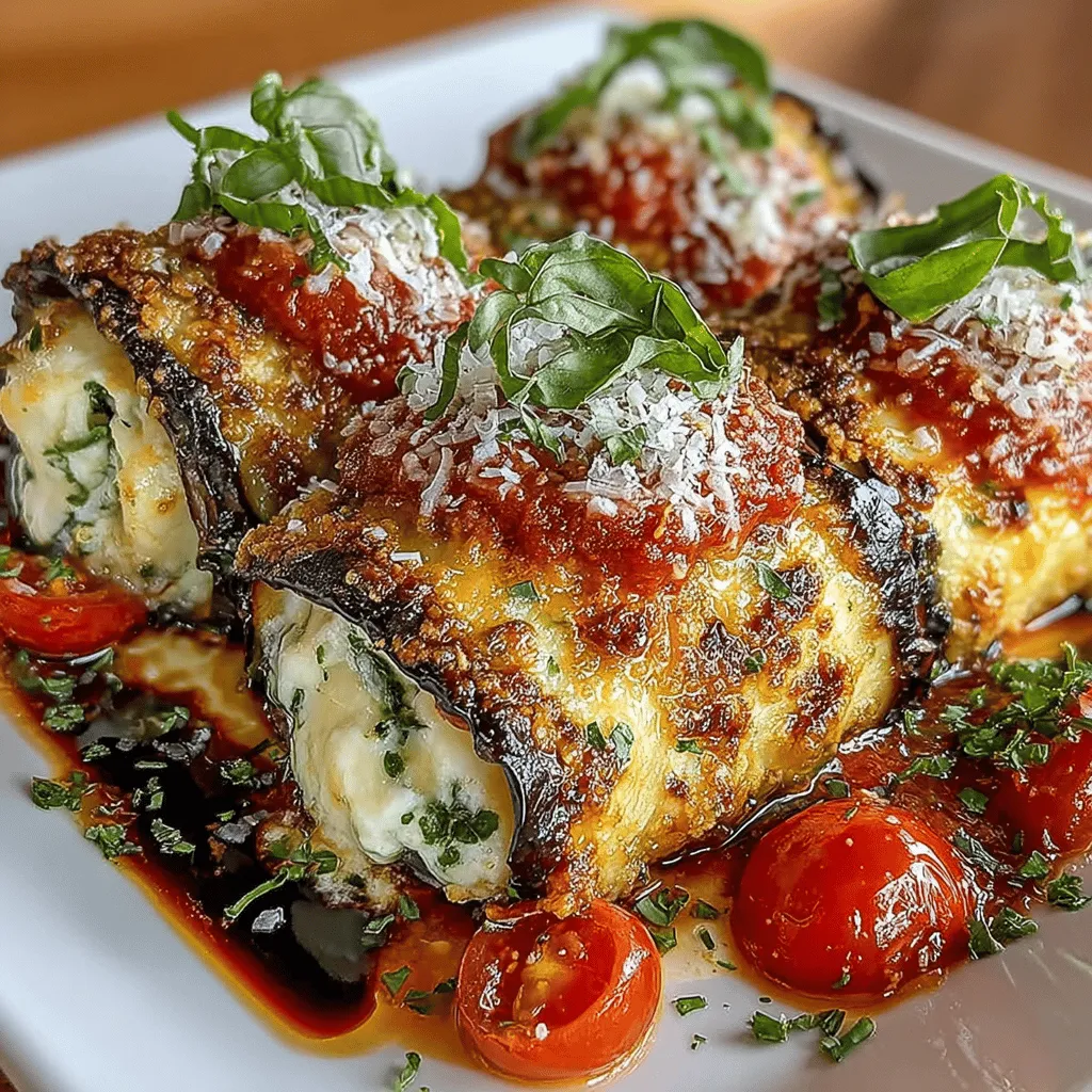 Lasagna is a beloved dish that has graced tables around the world for generations. Its rich layers of pasta, cheese, and savory sauces make it a quintessential comfort food, perfect for family gatherings, cozy dinners, or festive occasions. However, as dietary preferences evolve and the focus on healthier eating intensifies, many are seeking alternatives that retain the essence of traditional recipes while accommodating a variety of lifestyles. Enter the Cheesy Eggplant Lasagna Roll Ups—a delicious and innovative twist on the classic lasagna that replaces traditional pasta with tender slices of eggplant.