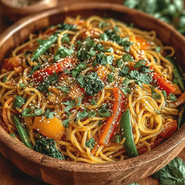 When it comes to vibrant, flavorful meals, Spicy Thai Peanut Noodle Bowls stand out as a delightful option that tantalizes the taste buds. This dish combines the aromatic essence of Thai cuisine with the rich and creamy goodness of peanut sauce, creating a perfect harmony of flavors that appeals to a variety of palates. Whether you’re seeking a quick weeknight dinner or a dish to impress guests at a gathering, these noodle bowls deliver on both taste and visual appeal.