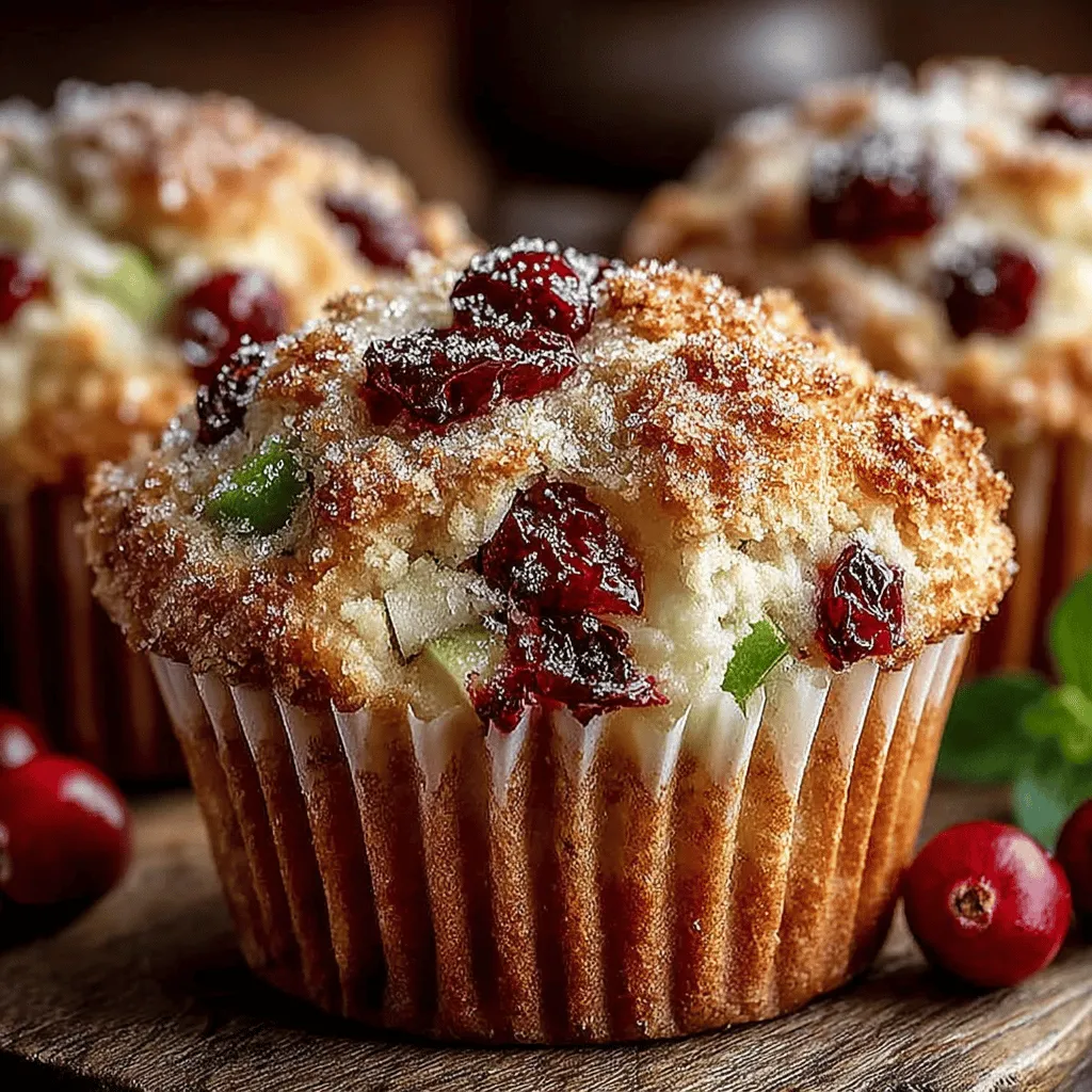 Muffins are often celebrated for their versatility and convenience, making them a beloved choice for breakfast, snacks, or even dessert. Whether you prefer them sweet or savory, muffins can adapt to any palate or occasion. Among the myriad of muffin flavors, the combination of apples and cranberries stands out, particularly as we transition into the fall season. This duo not only offers a burst of vibrant color and flavor but also provides a delightful balance of sweetness and tartness that is hard to resist.