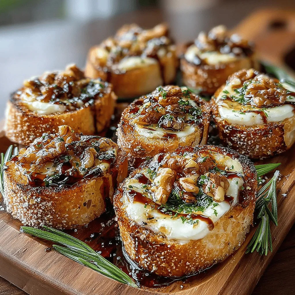 To create the perfect Mini Baked Brie Stuffed Baguette Slices, it's essential to understand the key components and their roles in enhancing the dish's overall flavor and texture.