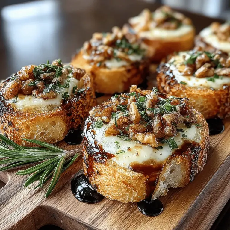 To create the perfect Mini Baked Brie Stuffed Baguette Slices, it's essential to understand the key components and their roles in enhancing the dish's overall flavor and texture.