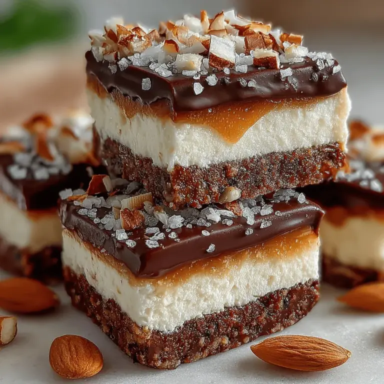 In recent years, the culinary world has seen a significant shift toward healthier dessert alternatives that cater to a growing audience of health-conscious consumers. With a heightened awareness of nutrition and wellness, many dessert lovers are seeking options that satisfy their sweet cravings without compromising their health goals. Enter the Frozen Yogurt Almond Joy Slices, a delightful and guilt-free treat that perfectly captures the essence of indulgence while remaining light on calories.