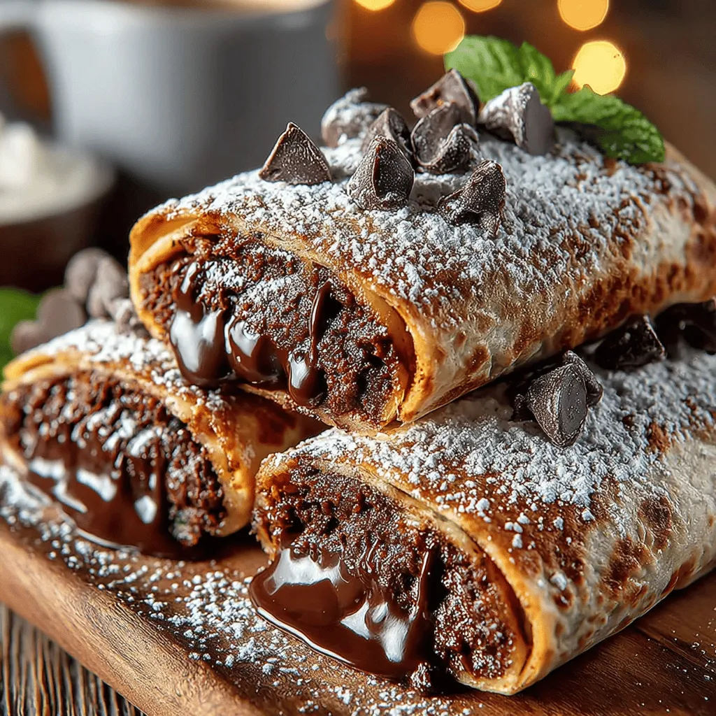 When it comes to desserts, the combination of chocolate and vegetables might not be the first pairing that comes to mind. However, the Chocolate Zucchini Delight Wraps prove that this unconventional duo can create a delightful treat that’s both indulgent and nutritious. This recipe transforms the humble zucchini into a luscious filling, enveloped in a rich chocolate wrap, making it a perfect option for those who want to enjoy their sweets while sneaking in some added nutrition.
