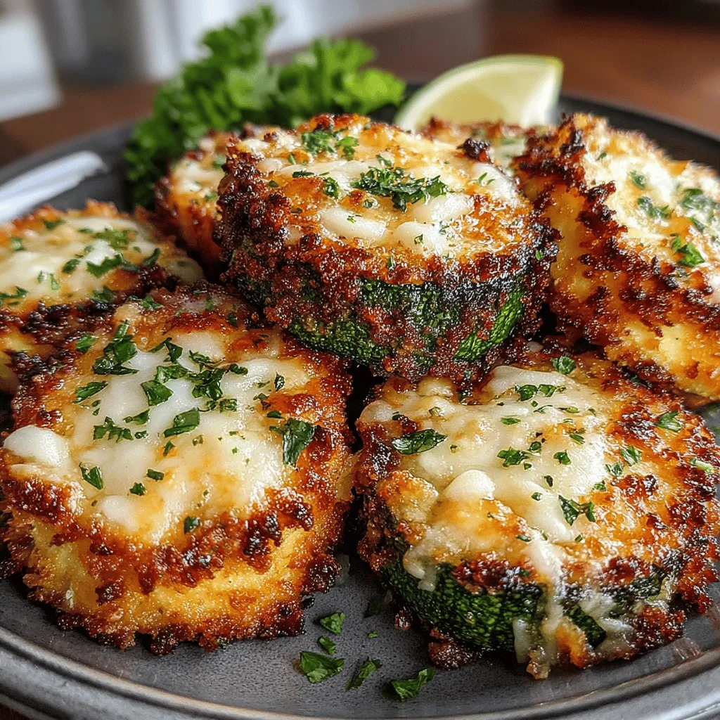 In recent years, the culinary world has seen a surge in the popularity of zucchini, a versatile vegetable that transcends traditional uses. Enter the Crispy Cheesy Zucchini Delights, a delightful snack or appetizer that showcases zucchini in a way that is both healthy and indulgent. Whether you're planning a family gathering or simply seeking a tasty treat for a casual night in, these zucchini bites are sure to impress. The combination of a crunchy exterior and a gooey, cheesy center makes them a standout option for anyone looking to enjoy a lighter alternative to traditional fried snacks.