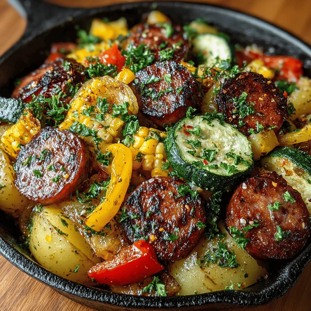 If you're in search of a hearty, comforting dish that can easily fit into your busy schedule, look no further than Sizzling Slow-Cooked Sausage and Veggie Hash. This recipe is not just a meal; it's an experience that combines rich flavors and delightful textures, making it a perfect choice for any day of the week. The beauty of this dish lies in its simplicity and the ease with which it can be prepared. With minimal hands-on time, you can set your slow cooker and let it do all the work, allowing you to go about your day without worry.