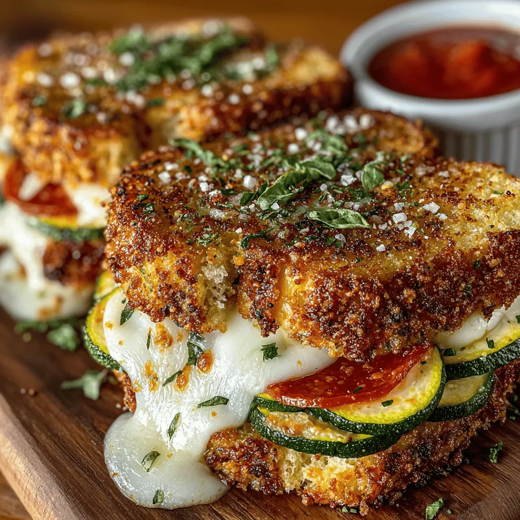 In recent years, zucchini has emerged as a star ingredient in modern culinary practices, celebrated for its versatility, health benefits, and ability to adapt to a myriad of dishes. As a low-calorie vegetable that provides a satisfying crunch and mild flavor, zucchini is increasingly becoming a go-to choice for health-conscious cooks and those looking to incorporate more vegetables into their diets. Among the innovative ways to enjoy this green squash, the Zucchini Pizza Grilled Cheese stands out as a delightful fusion of comfort food and nutritious ingredients, appealing to both pizza aficionados and those seeking healthier meal options.