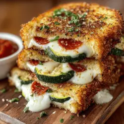 Zucchini Pizza Grilled Cheese Recipe: A Delightful Comfort Food