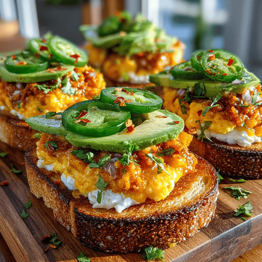 Cheesy Chili Egg Sandwich Melts are the epitome of comfort food, offering a delightful combination of flavors that make them perfect for breakfast, lunch, or even a quick dinner. This recipe artfully marries cheesy scrambled eggs with savory chili and fresh vegetables, creating a satisfying meal that is both hearty and indulgent. Whether you're starting your day or winding down in the evening, these melts promise to hit the spot. The versatility of the ingredients allows for easy customization, whether you prefer spicier chili, extra veggies, or a different type of cheese, making this dish suitable for a variety of tastes and dietary preferences.