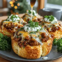Mini Sausage Gravy Biscuit Nests offer a delightful combination of comfort food and bite-sized convenience. This dish brings together the rich, savory flavors of sausage gravy and the flaky, buttery goodness of biscuits, creating an irresistible treat that's perfect for breakfast, brunch, or any gathering. These nests not only satisfy your cravings but also serve as a fun centerpiece for any meal occasion. Easy to prepare and customizable to suit your tastes, Mini Sausage Gravy Biscuit Nests are sure to become a favorite in your household. In this article, we will guide you through the delightful process of creating these mini masterpieces, while also providing a comprehensive understanding of the ingredients and cooking techniques involved.