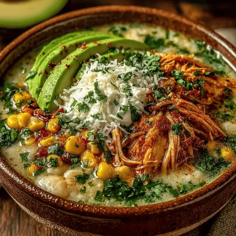 Creamy White Chicken Chili Delight is a comforting dish that combines the heartiness of traditional chili with a creamy, flavorful twist. This recipe not only warms the body but also delights the palate with its rich textures and balanced flavors. As the seasons shift and cooler months approach, there's nothing quite like a bowl of chili to bring a sense of comfort and warmth. Whether it's a cozy family dinner or a gathering with friends, this creamy white chicken chili is sure to be a crowd-pleaser.
