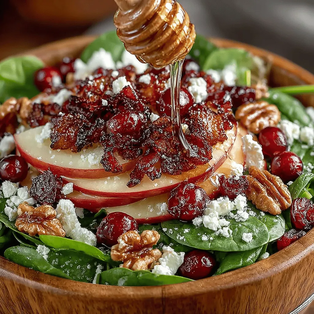 As the leaves begin to turn and the air becomes crisp, the bounty of autumn presents an array of vibrant ingredients that are perfect for crafting seasonal salads. Autumn is not just a transitional phase but a colorful canvas filled with the rich flavors and textures of the harvest. One such delightful dish that encapsulates the essence of fall is the Autumn Bliss Apple Cranberry Spinach Salad. This salad is a harmonious blend of fresh greens, sweet apples, tart cranberries, and crunchy nuts, making it an ideal centerpiece for fall gatherings or a refreshing addition to your weeknight meals.