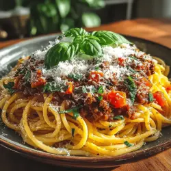 Spaghetti Bolognese Bliss: Perfecting the Dish