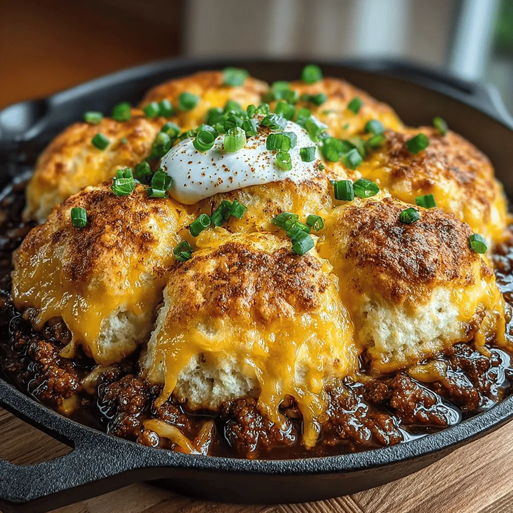 When it comes to comfort food, few dishes can match the heartwarming appeal of cheesy pull-apart breads. These delightful creations are not just a treat for the taste buds; they also serve as a centerpiece for gatherings, family dinners, and casual get-togethers. The Cheesy Chili Bliss Pull-Aparts take this concept to a whole new level, combining the rich, savory flavors of chili and cheese in a way that is both indulgent and satisfying. Imagine fluffy, buttery biscuits infused with zesty chili and melted cheddar cheese, each piece begging to be pulled apart and savored. This dish is perfect for those who crave a hearty meal that is easy to share.