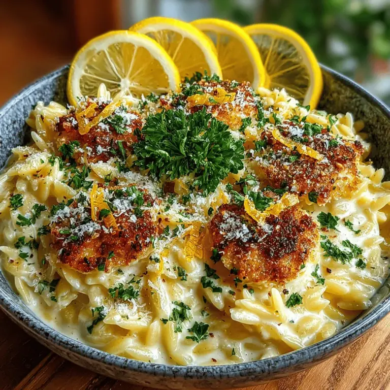 When it comes to pasta dishes that strike the perfect balance between comfort and refreshment, Zesty Creamy Lemon Parmesan Orzo Pasta stands out as a favorite. This dish combines the rich, creamy texture of a sauce with the bright, citrusy notes of lemon, creating a harmonious flavor profile that is both satisfying and invigorating. Whether serving this dish at a casual family dinner or showcasing it for a special gathering with friends, its versatility makes it an excellent choice for any occasion.