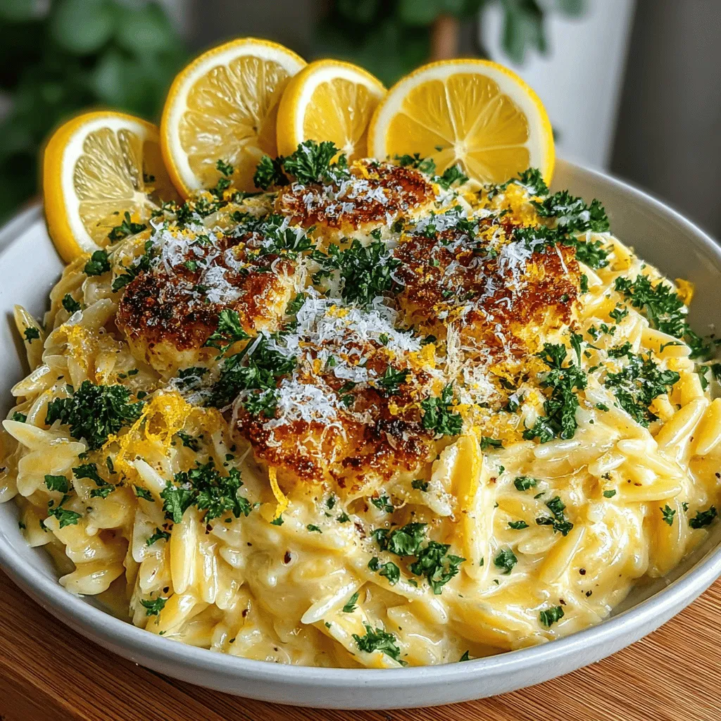 When it comes to pasta dishes that strike the perfect balance between comfort and refreshment, Zesty Creamy Lemon Parmesan Orzo Pasta stands out as a favorite. This dish combines the rich, creamy texture of a sauce with the bright, citrusy notes of lemon, creating a harmonious flavor profile that is both satisfying and invigorating. Whether serving this dish at a casual family dinner or showcasing it for a special gathering with friends, its versatility makes it an excellent choice for any occasion.