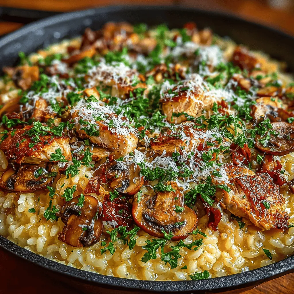 Risotto, a beloved staple of Italian cuisine, has captivated food lovers around the globe with its creamy texture and rich flavors. Originating from Northern Italy, this dish embodies the art of slow cooking and is celebrated for its ability to transform simple ingredients into a comforting, luxurious meal. Among the numerous variations of risotto, Creamy Chicken & Mushroom Risotto stands out as a hearty option that combines tender chicken, earthy mushrooms, and a velvety sauce, making it perfect for both cozy weeknight dinners and elegant special occasions.