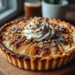 As autumn casts its golden hue and the air turns crisp, there’s no better time to indulge in a dessert that encapsulates the essence of the season. The Pear Bliss Tart is a delightful combination of sweet, juicy pears blended with the rich flavors of maple syrup and creamy mascarpone cheese. This exquisite tart is not only visually stunning but also impressively simple to make, making it the perfect choice for any occasion, whether it’s a cozy family gathering or an elegant dinner party.
