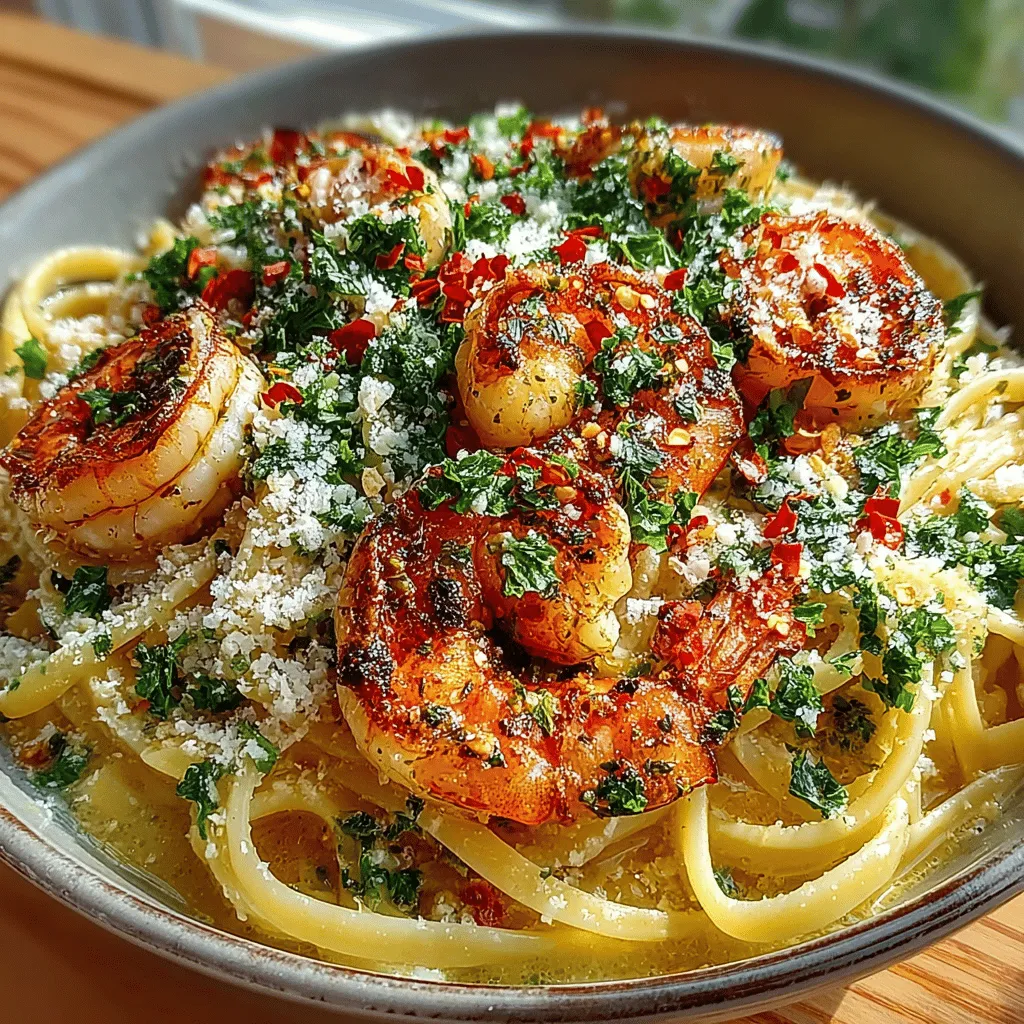 Garlic Butter Shrimp Scampi Linguine: A Culinary Delight