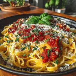 Creamy Tomato Basil Pasta Recipe