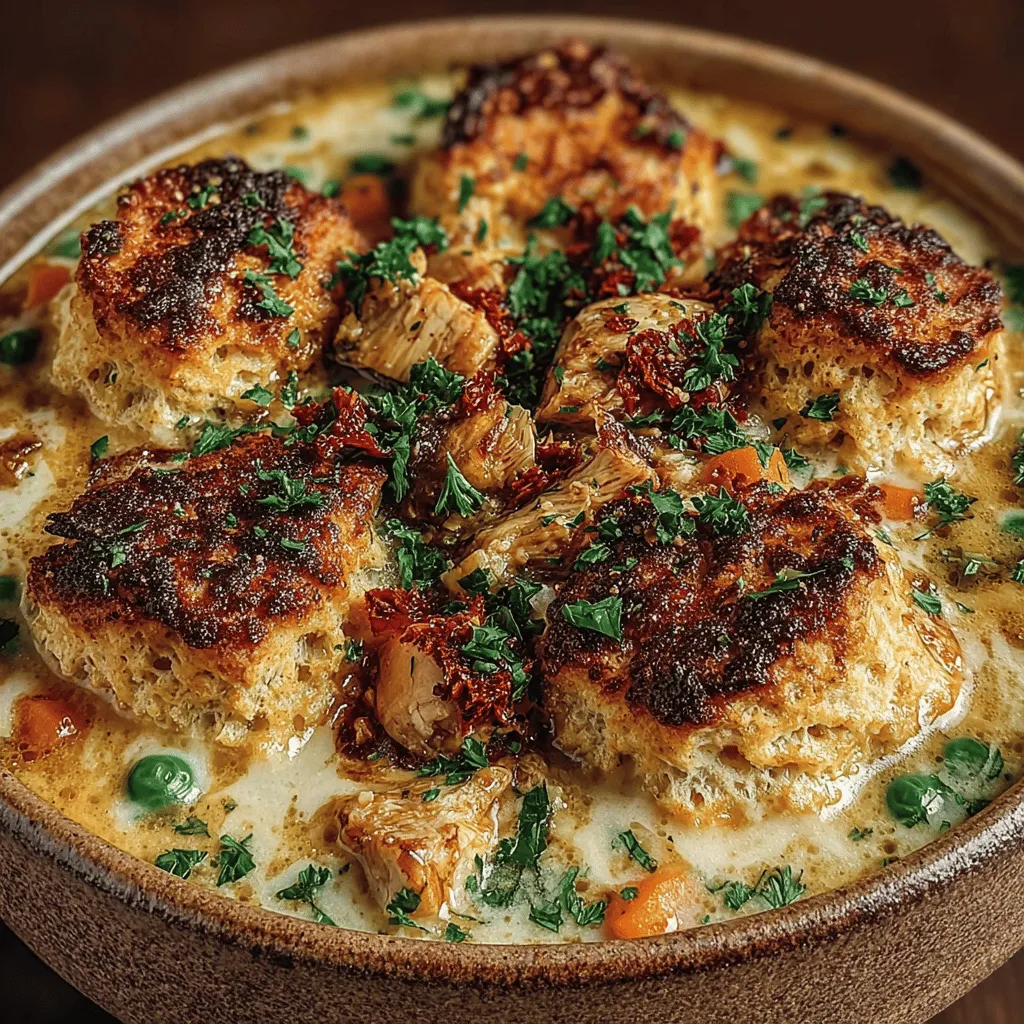 Comforting Chicken Pot Pie Soup Recipe