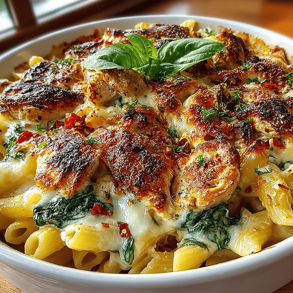 When it comes to hearty, satisfying meals that bring the family together, few dishes can compete with a well-crafted pasta bake. Cheesy Spinach Chicken Pasta Bake stands out as a quintessential comfort food, perfect for casual family dinners, festive gatherings, or even meal prep for the week ahead. This dish combines the richness of cream and cheese with the wholesome goodness of chicken and spinach, creating a mouthwatering symphony of flavors that is both indulgent and nutritious.
