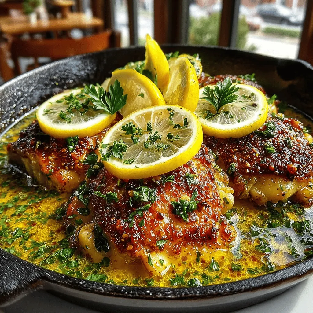 In the hustle and bustle of modern life, finding time to prepare a delicious and satisfying meal can often feel like a daunting task. Enter Speedy Lemon Garlic Butter Chicken Thighs, a dish that not only promises a burst of flavor but also delivers on convenience. This recipe marries the zesty brightness of lemon with the aromatic punch of garlic and the rich, comforting taste of butter, creating a meal that is irresistibly appealing for busy weeknights. Whether you're cooking for family or entertaining guests, this dish is sure to impress without consuming your entire evening.