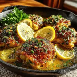 Speedy Lemon Garlic Butter Chicken Thighs