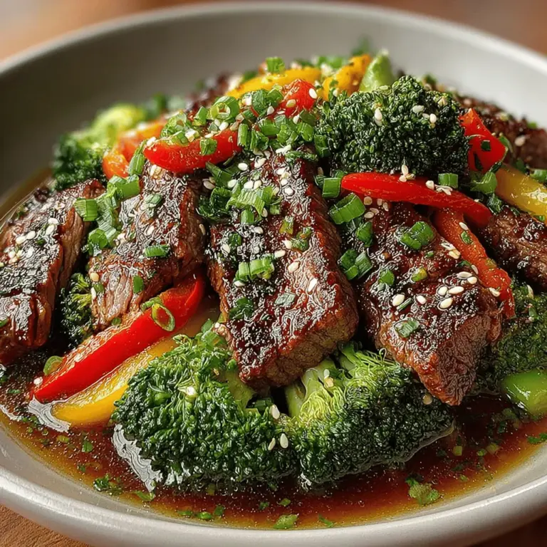 In the culinary world, few dishes can rival the delightful fusion of flavors and textures found in a well-executed stir-fry. One standout recipe that encapsulates this harmony is the Beef and Broccoli Stir-Fry. With its tender slices of beef, vibrant green broccoli, and a medley of aromatic spices, this dish is not only a feast for the eyes but also a delectable treat for the palate. The Beefy Harmony stir-fry is especially appealing for those seeking a satisfying meal that can be prepared quickly, making it an ideal option for busy weeknights.