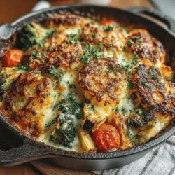 Cheesy Vegetable and Quinoa Casserole Delight