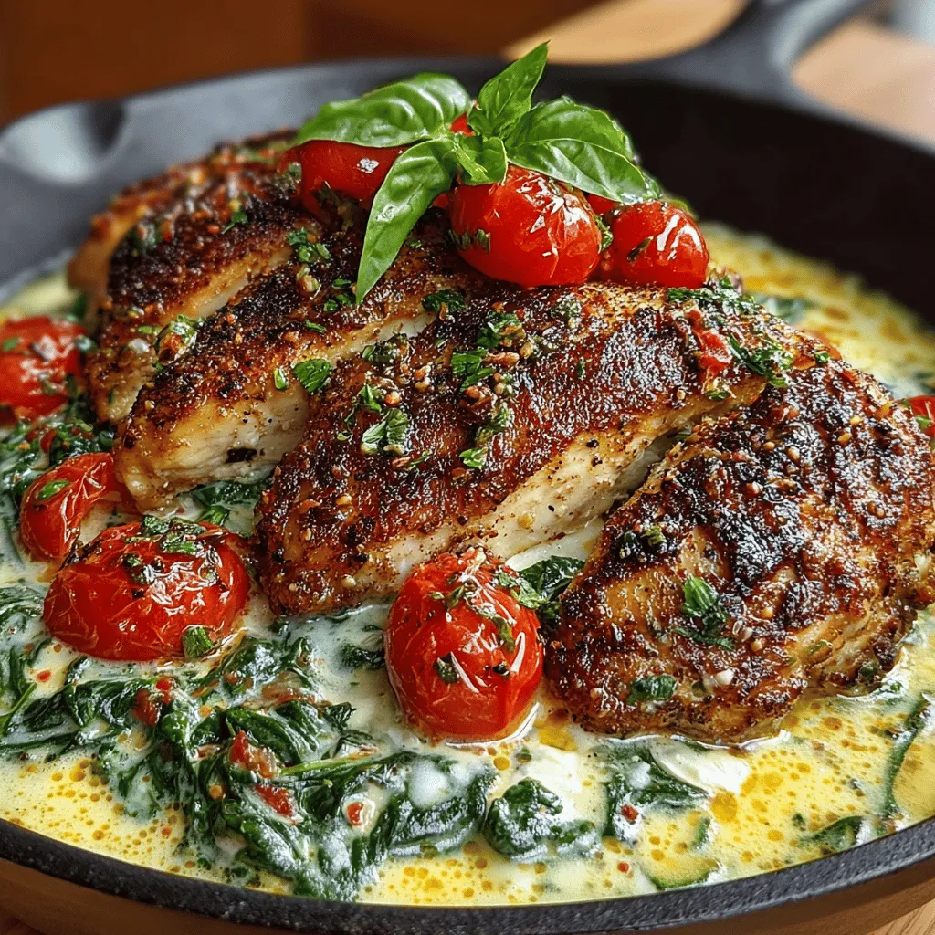 In today’s fast-paced world, finding time to prepare a homemade meal can often feel like a daunting task. Enter the 30-Minute Creamy Garlic Tuscan Chicken, a dish that perfectly marries convenience with gourmet flair. This recipe not only caters to busy schedules but also delivers rich flavors that will delight your taste buds and satisfy your hunger. With its creamy sauce, tender chicken, and vibrant vegetables, this dish is sure to become a staple in your weeknight dinner rotation.