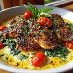 30-Minute Creamy Garlic Tuscan Chicken