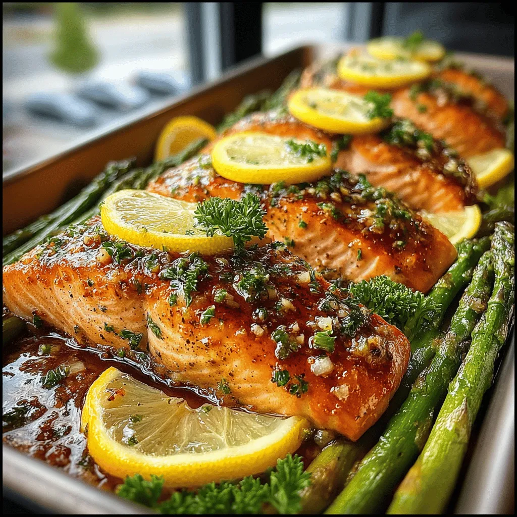 This article explores a delectable recipe for Garlic Butter Bliss: Salmon & Asparagus Delight, a dish that not only tantalizes the taste buds but also brings together the health benefits of salmon and asparagus. Packed with protein and nutrients, this dish is perfect for a weeknight dinner or a weekend gathering. With simple ingredients and straightforward instructions, you can create a mouthwatering meal in just 30 minutes, making it an ideal choice for busy individuals and families alike.