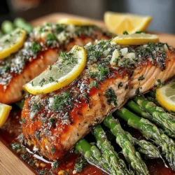 This article explores a delectable recipe for Garlic Butter Bliss: Salmon & Asparagus Delight, a dish that not only tantalizes the taste buds but also brings together the health benefits of salmon and asparagus. Packed with protein and nutrients, this dish is perfect for a weeknight dinner or a weekend gathering. With simple ingredients and straightforward instructions, you can create a mouthwatering meal in just 30 minutes, making it an ideal choice for busy individuals and families alike.