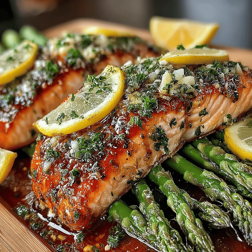 This article explores a delectable recipe for Garlic Butter Bliss: Salmon & Asparagus Delight, a dish that not only tantalizes the taste buds but also brings together the health benefits of salmon and asparagus. Packed with protein and nutrients, this dish is perfect for a weeknight dinner or a weekend gathering. With simple ingredients and straightforward instructions, you can create a mouthwatering meal in just 30 minutes, making it an ideal choice for busy individuals and families alike.