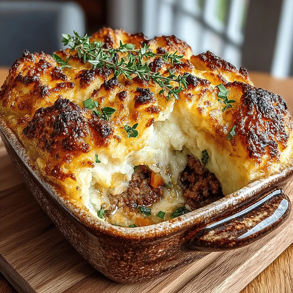 In the realm of comforting home-cooked meals, few dishes resonate as deeply as a Shepherd's Pie. This beloved classic has been a staple in many households for generations, providing a sense of warmth and satisfaction with every bite. The traditional version typically features a hearty filling of ground beef or lamb topped with creamy mashed potatoes. However, this recipe offers a delightful twist on the traditional concept, substituting ground beef with lean turkey and using mashed sweet potatoes instead of regular potatoes. This Turkey & Sweet Potato Shepherd's Pie is not only a delicious alternative but also a health-conscious choice that caters to modern dietary preferences.