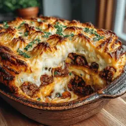 Comforting Turkey & Sweet Potato Shepherd’s Pie