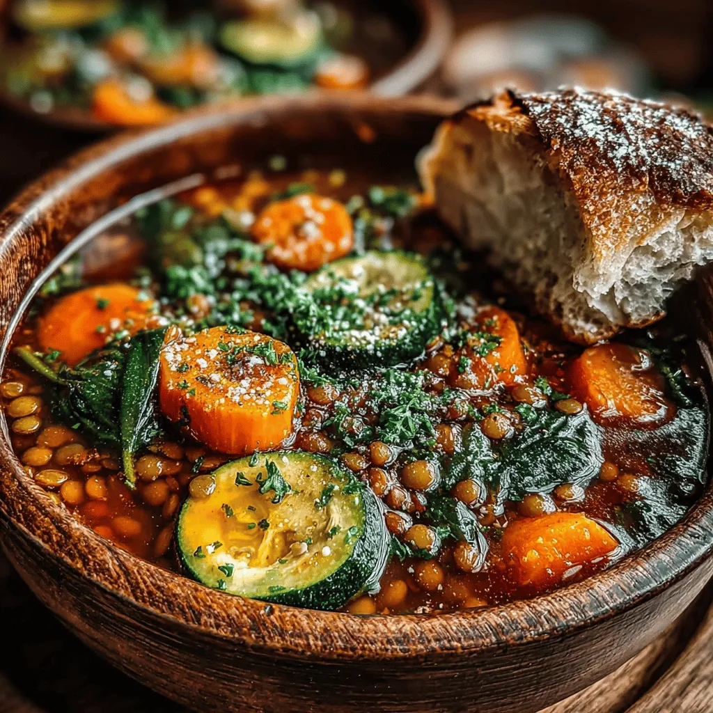 When it comes to comfort food that nourishes both body and soul, few dishes can compare to a hearty lentil and vegetable stew. This recipe not only warms you up on a chilly day but also packs a nutritional punch that makes it a staple in many households. Rich in protein, fiber, and a variety of essential vitamins and minerals, this stew is a wonderful choice for anyone looking to incorporate wholesome ingredients into their diet. Whether you are a long-time vegetarian or simply searching for a delicious meal that caters to various dietary preferences, this lentil and vegetable stew is sure to impress.
