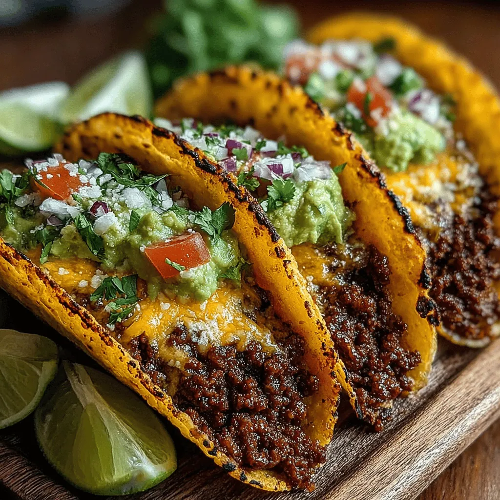 Tacos are more than just a meal; they are a celebration of vibrant flavors and culinary creativity. Among the myriad of taco recipes available, Zesty Quick Beef Tacos with Fresh Avocado Salsa stand out for their quick preparation time and burst of fresh ingredients. This dish is perfect for those busy weeknights when you crave something delicious yet easy to make, or for casual gatherings where you want to impress your guests without spending hours in the kitchen.