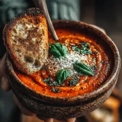 Cozy Tomato Basil Embrace