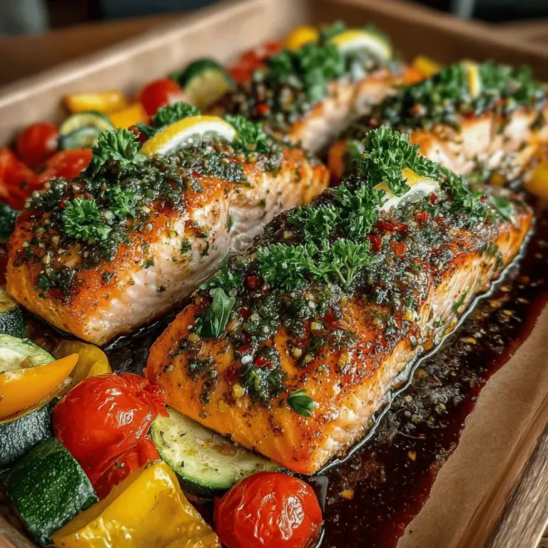 When it comes to creating a vibrant and nutritious meal, few dishes can match the appeal of Zesty Oven-Baked Lemon Garlic Salmon with Veggies. This delightful recipe perfectly marries the rich, buttery flavor of salmon with the bright freshness of seasonal vegetables, resulting in a dish that is not only visually stunning but also incredibly satisfying. Whether you're looking for a quick weeknight dinner or a healthy option for a special occasion, this recipe is sure to impress both your palate and your guests.