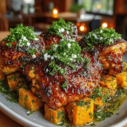 Tangy BBQ Glazed Chicken & Sweet Potato Bliss: A Flavorful Culinary Journey