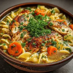 Nourishing Nest Chicken Noodle Soup
