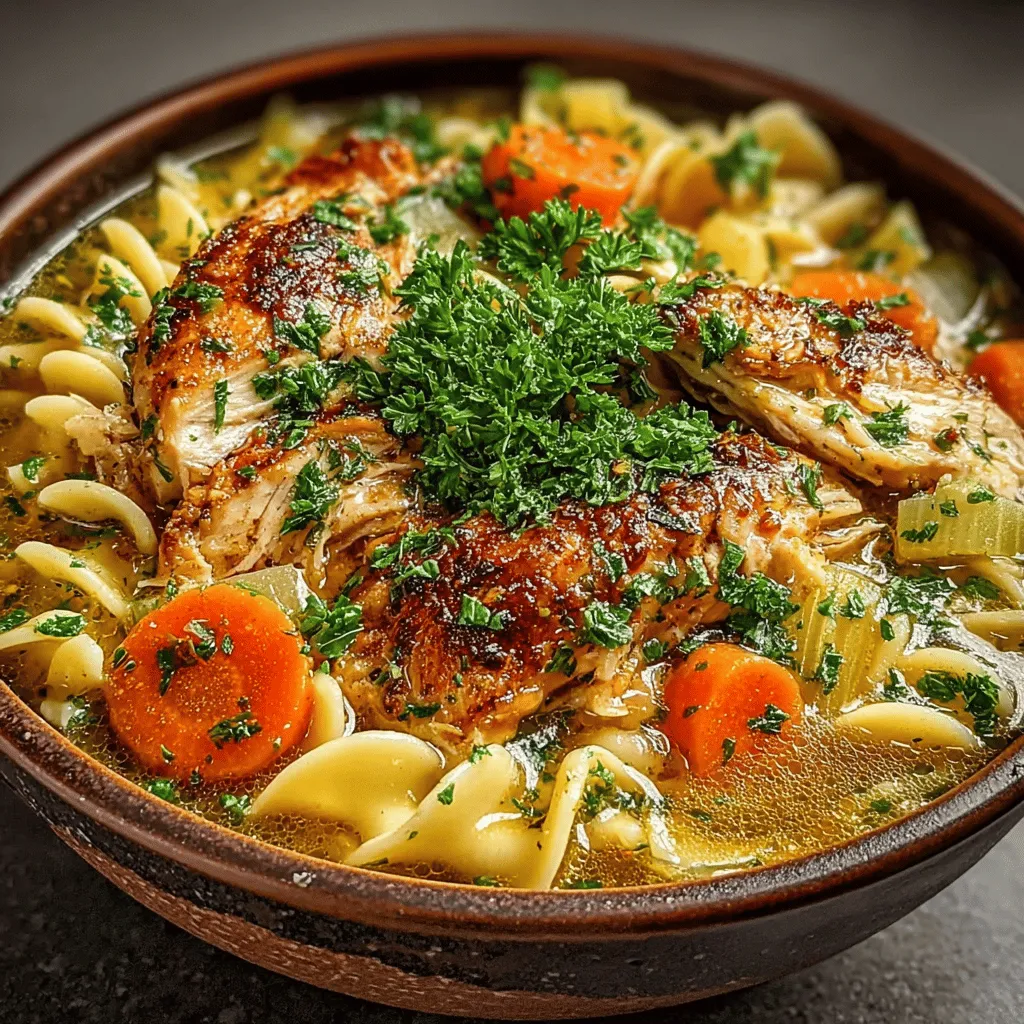 Nourishing Nest Chicken Noodle Soup