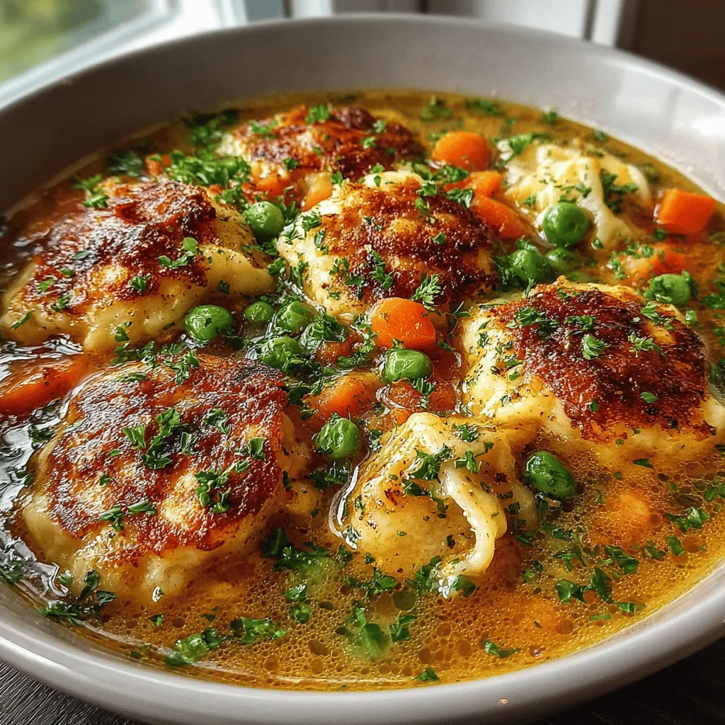 When it comes to comfort food, few dishes hold a candle to the heartwarming appeal of chicken and dumplings. This dish combines tender chicken pieces and fluffy dumplings in a rich, savory broth, creating a meal that is not only satisfying but also quick to prepare. Perfect for busy weeknights, this Savory 30-Minute Chicken & Dumplings recipe allows you to whip up a delicious dinner in no time, using simple ingredients that can be easily found in your pantry.